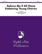 Believe Me If All Those Endearing Young Charms Concert Band sheet music cover